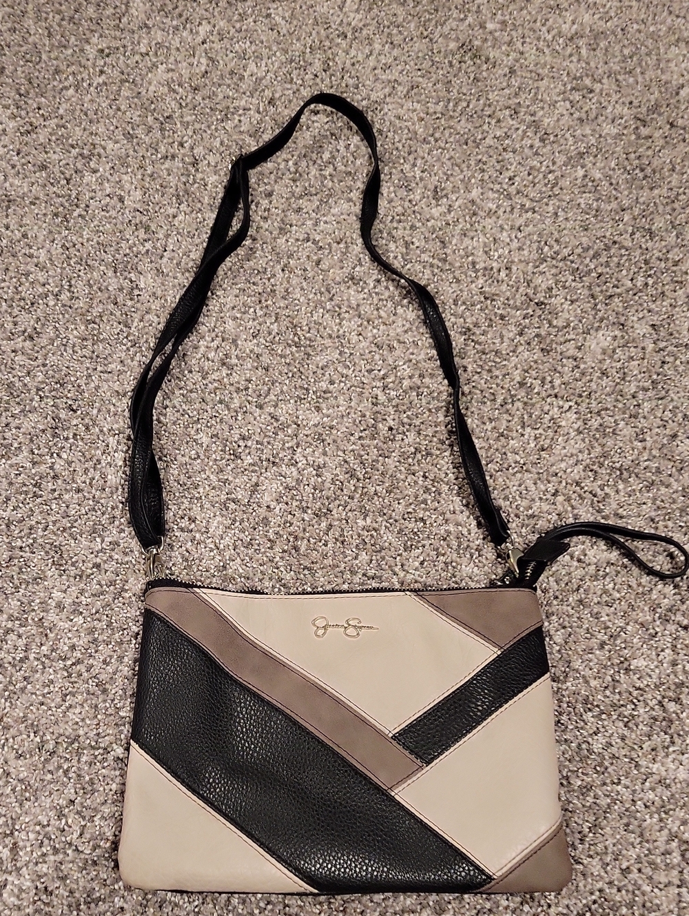 Neutral Multicolor Jessica Simpson Crossbody Bag